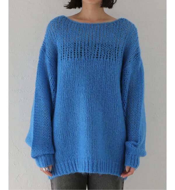 CLANE/クラネ】HALF SHEER LOOSE MOHAIR KNIT TOPS：ニット|JOURNAL ...