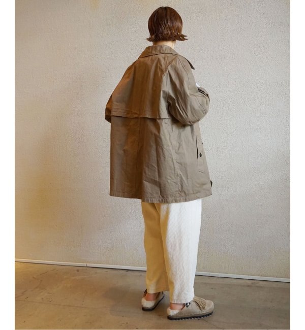 【HTS / エイチティーエス】 HEAVY COTTON BALMACAAN SHORT COAT