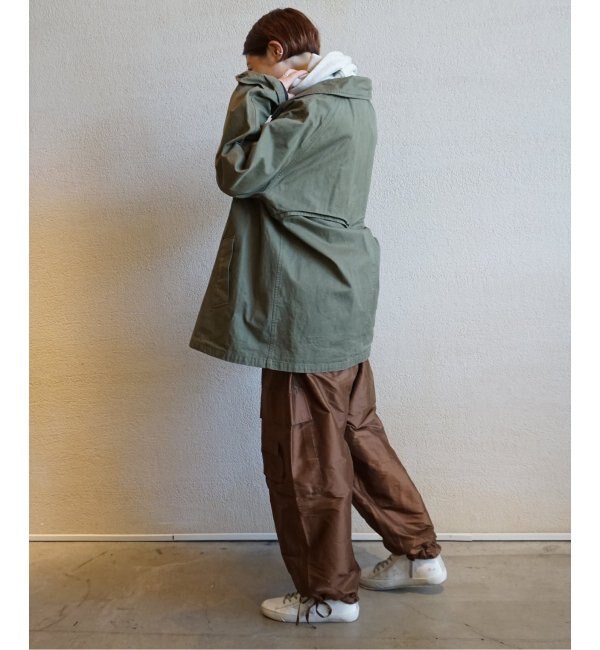 【HTS / エイチティーエス】 HEAVY COTTON BALMACAAN SHORT COAT