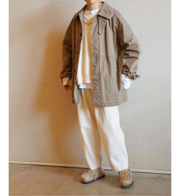 HTS / エイチティーエス】 HEAVY COTTON BALMACAAN SHORT COAT|JOURNAL