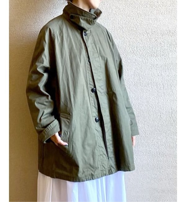 HTS / エイチティーエス】 HEAVY COTTON BALMACAAN SHORT COAT|JOURNAL