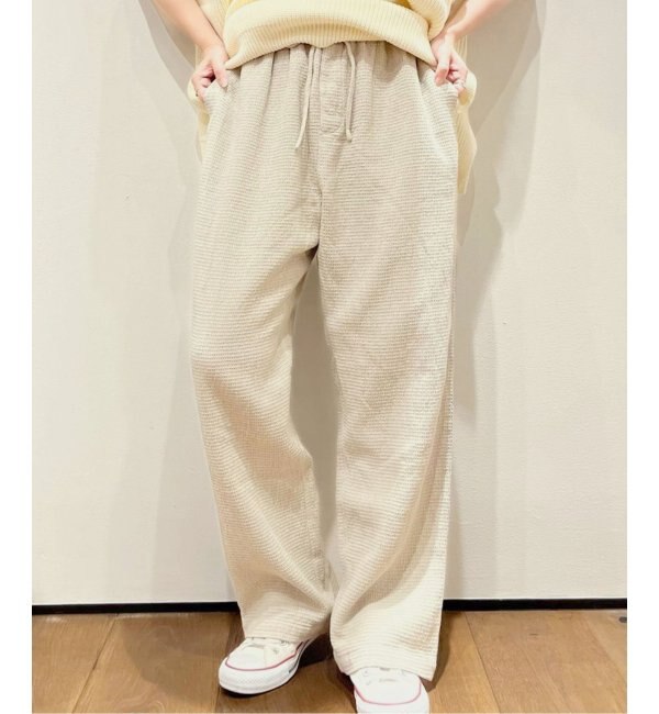 HTS / エイチティーエス】 WAFFLE PLAIN EASY PANTS|JOURNAL STANDARD