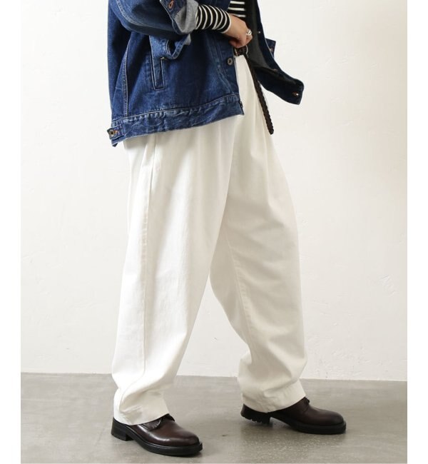 Men's White Fisherman Pants