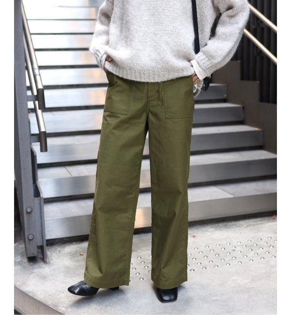 C/NY Wide Cargo Pants / コットンナイロンワイドカーゴパンツ|JOURNAL