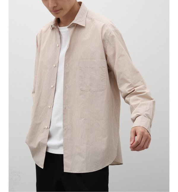 【KAPTAIN SUNSHINE / キャプテンサンシャイン】Cotton Semi Spread Collar Shirt