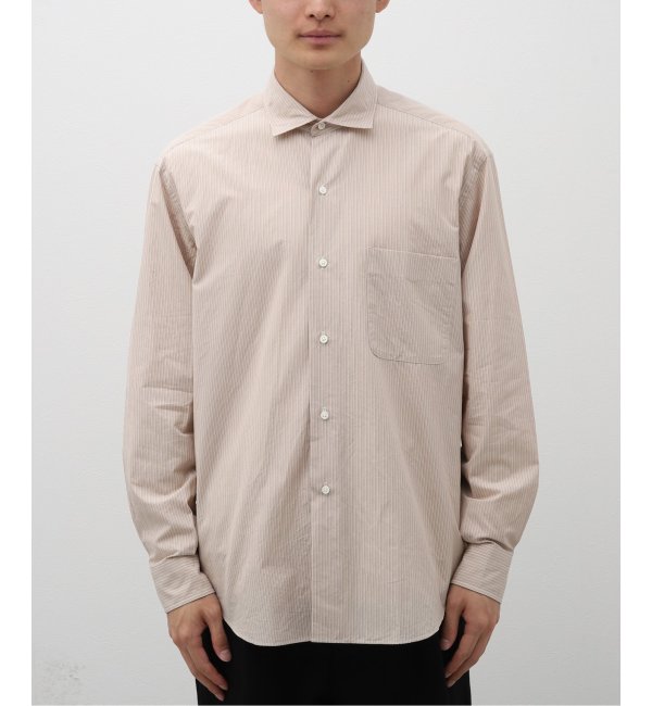 【KAPTAIN SUNSHINE / キャプテンサンシャイン】Cotton Semi Spread Collar Shirt