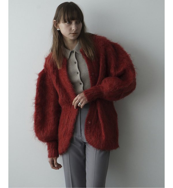 CLANE/クラネ】COLOR MOHAIR SHAGGY CARDIGAN：カーディガン|JOURNAL