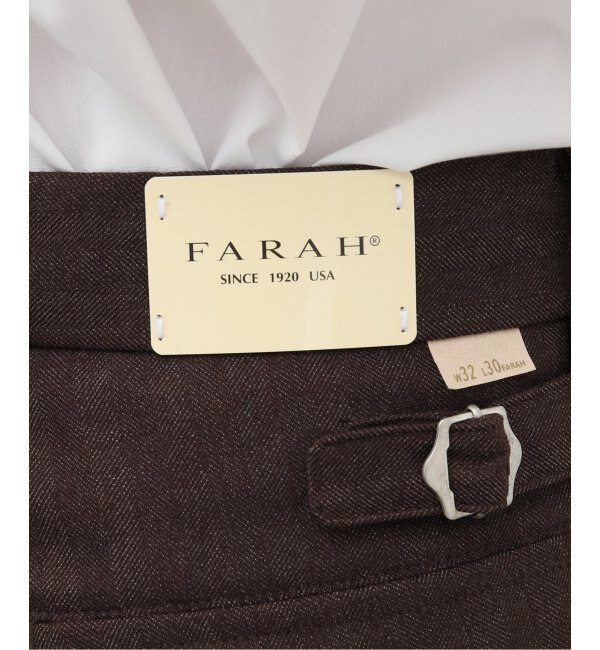 FARAH / ファーラー】Two-Tuck Side Adjustable Pants|JOURNAL