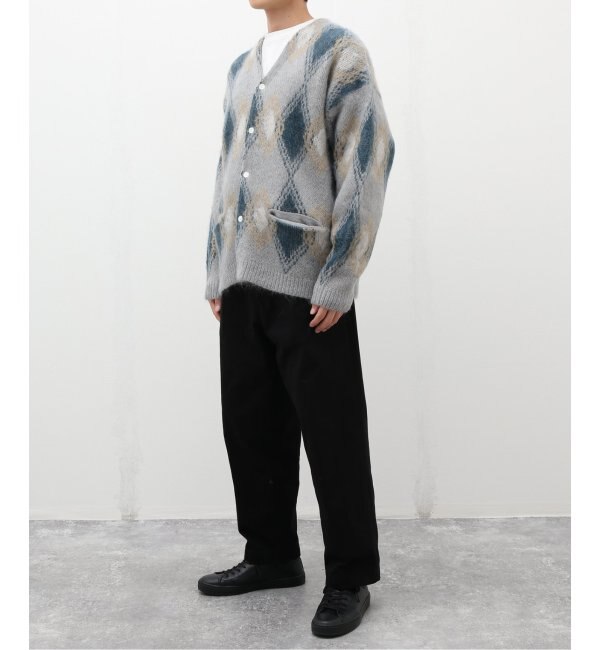 J.S.Homestead / Stead】5G KID-MOHAIR MIX W-ARGYLE C/D|JOURNAL