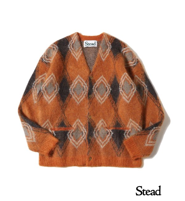 J.S.Homestead / Stead】5G KID-MOHAIR MIX W-ARGYLE C/D|JOURNAL