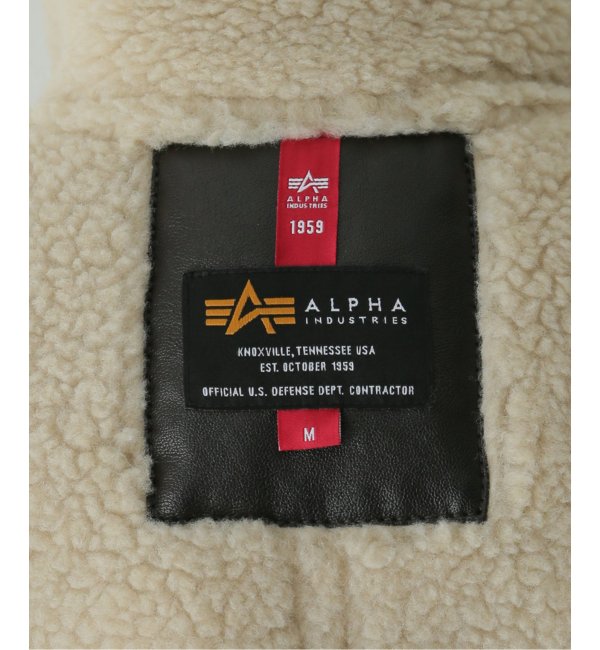 ALPHA INDUSTRIES/ アルファインダストリーズ】B-3FAKE MOUTON