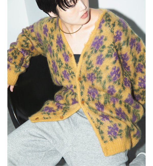 NEEDLES/ニードルズ】 Mohair Cardigan Flower：カーディガン|JOURNAL