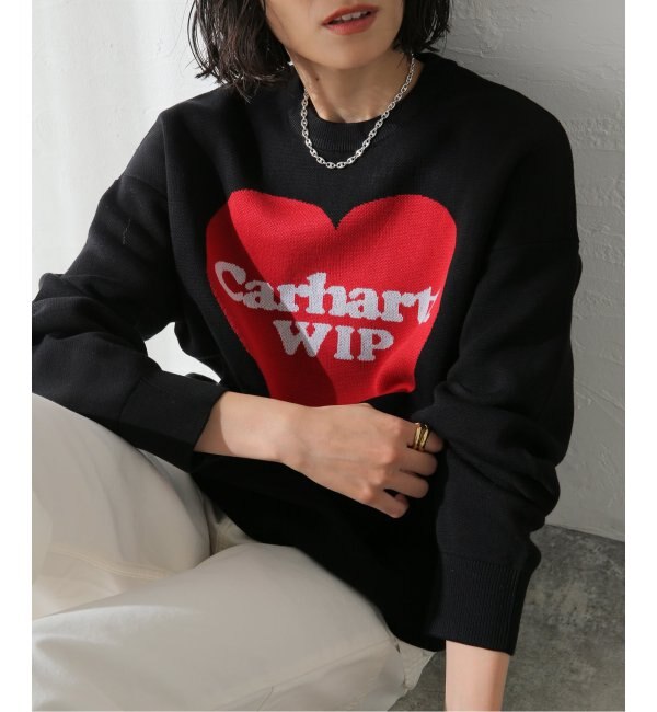 【CARHARTT WIP / カーハート 】 W HEART SWEATER：ニット