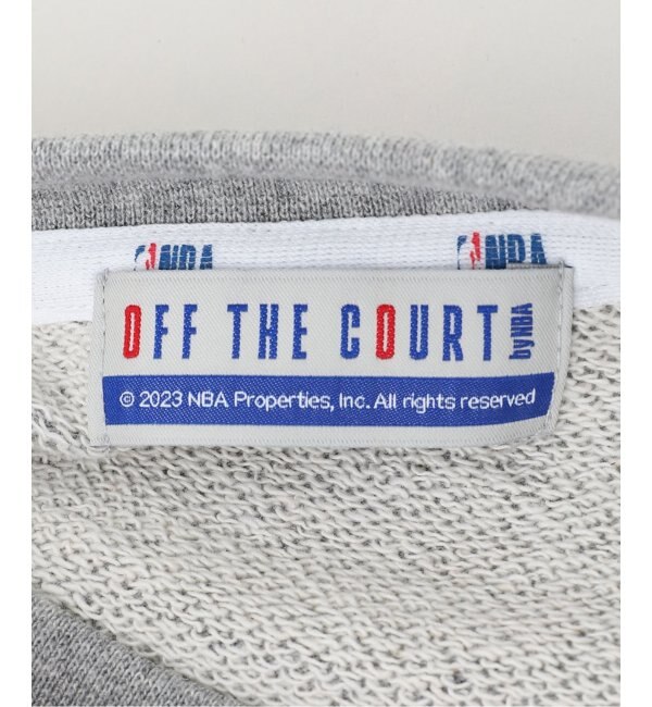 WEB限定【Off The Court by NBA】Print Crew Sweat|JOURNAL STANDARD