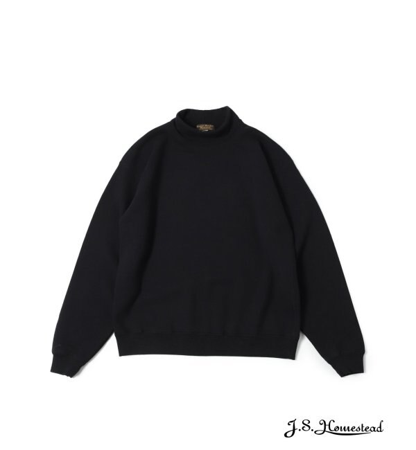 J.S.Homestead】FRENCH TERRY MOCK NECK SWEAT|JOURNAL STANDARD