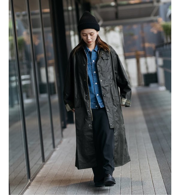 【barbour/バブアー】 os wax burghley：コート
