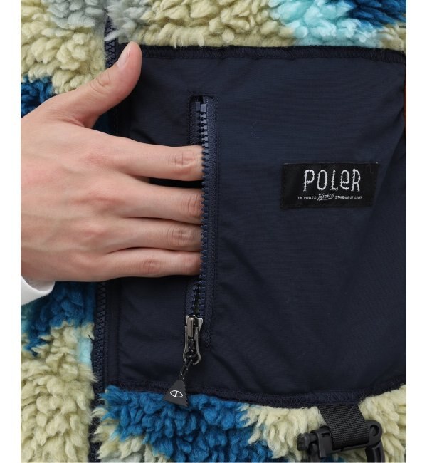 POLeR / ポーラー】別注 JACQUARD SHERPA ベスト|JOURNAL STANDARD