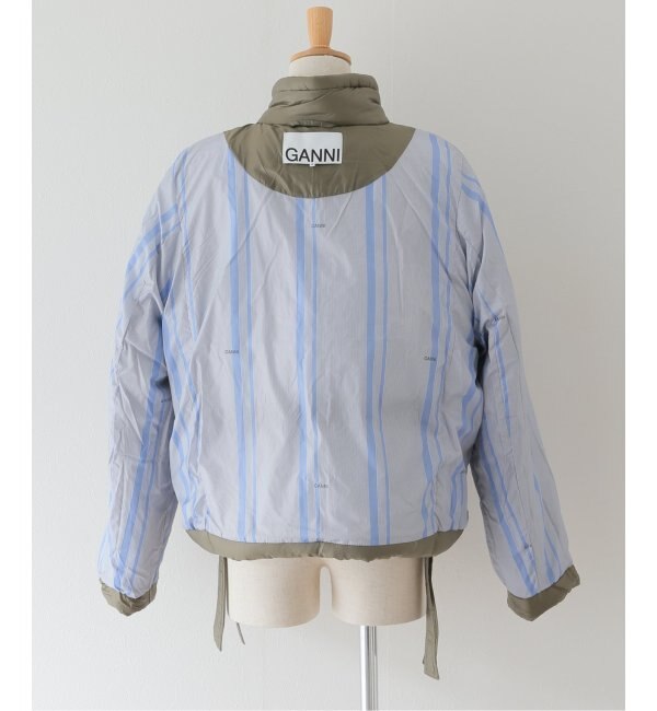GANNI / ガニー】Shiny Quilt Vest Jacket：ブルゾン|JOURNAL STANDARD