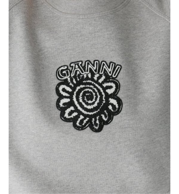 GANNI / ガニー】Isoli Raglan Solid Sweatshirt：スウェット|JOURNAL