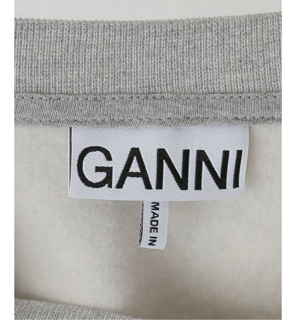 【GANNI / ガニー】Isoli Raglan Solid Sweatshirt：スウェット