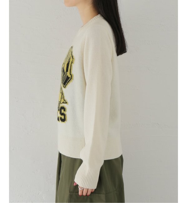 GANNI / ガニー】 Graphic O-neck Pullover Bees：ニット|JOURNAL