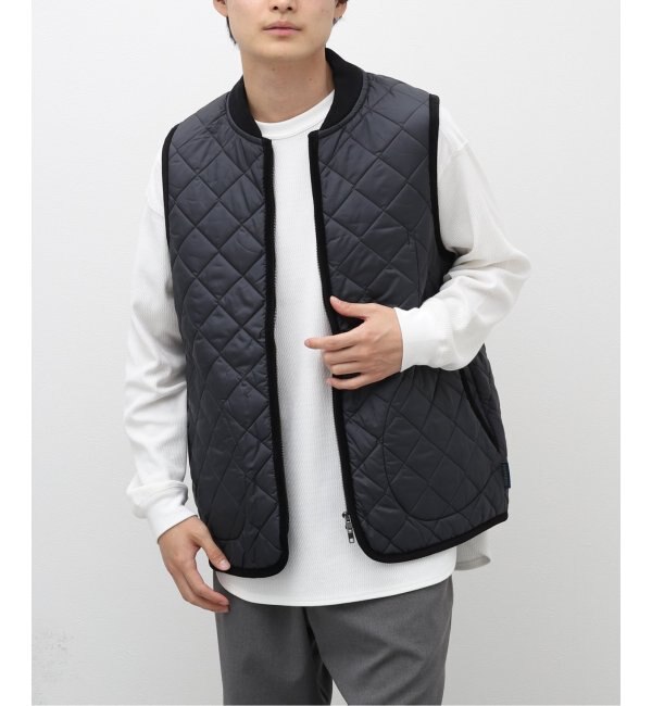 LAVENHAM / ラベンハム】ZIP BOMBER GILET MENS|JOURNAL STANDARD