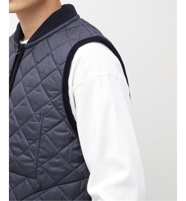 LAVENHAM / ラベンハム】ZIP BOMBER GILET MENS|JOURNAL STANDARD