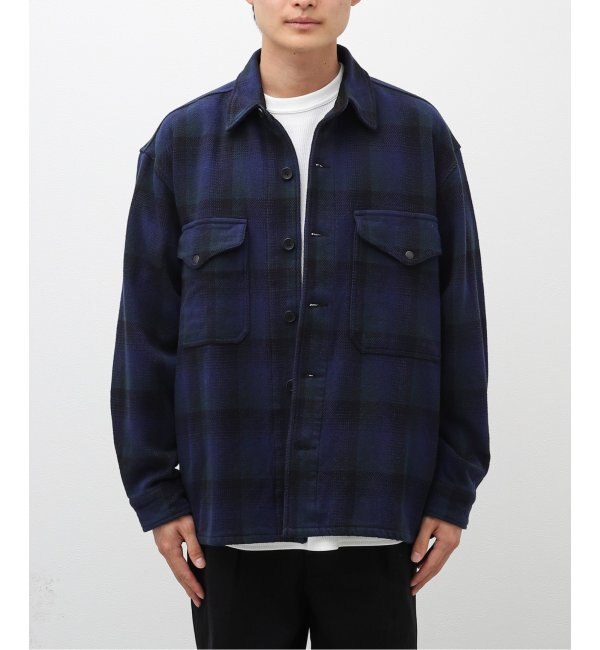 【J.S.Homestead】HEAVY PLAID CRUISER SHIRT