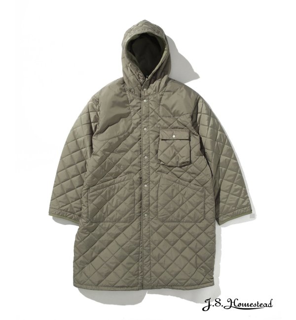 J.S.Homestead】QUILTING REVERSIBLE HUNTING PARKA|JOURNAL STANDARD