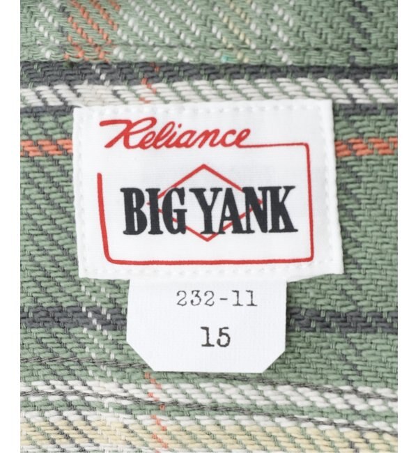 BIG YANK / ビッグヤンク】1942 PLAID FLANNEL SHIRT|JOURNAL STANDARD