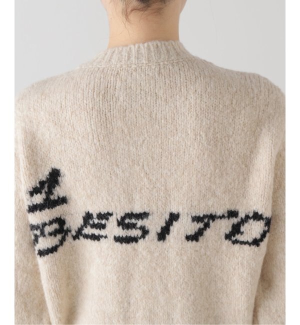 【PALOMA WOOL/パロマ ウール】1BESITO ZIP：ジップニット