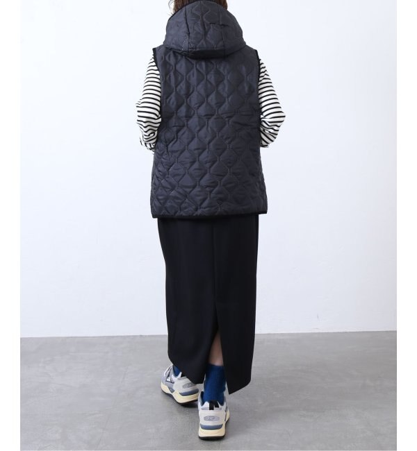 【ARMEN/アーメン】 HOODED QUILT VEST