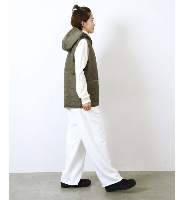 【ARMEN/アーメン】 HOODED QUILT VEST