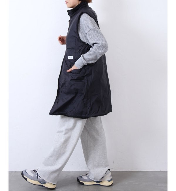 ARMEN/アーメン】REVERSIBLE FLEECE H/N LONG VEST|JOURNAL STANDARD