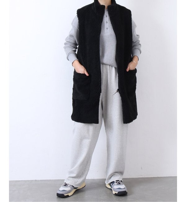 ARMEN/アーメン】REVERSIBLE FLEECE H/N LONG VEST|JOURNAL STANDARD