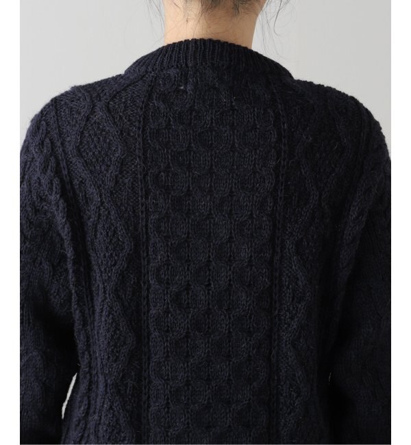 HTS / エイチティーエス】ARAN CREW CARDIGAN|JOURNAL STANDARD