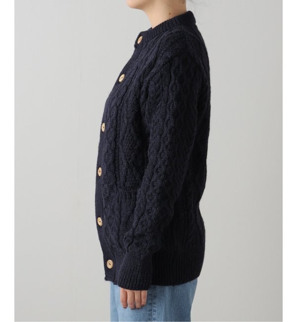 HTS / エイチティーエス】ARAN CREW CARDIGAN|JOURNAL STANDARD