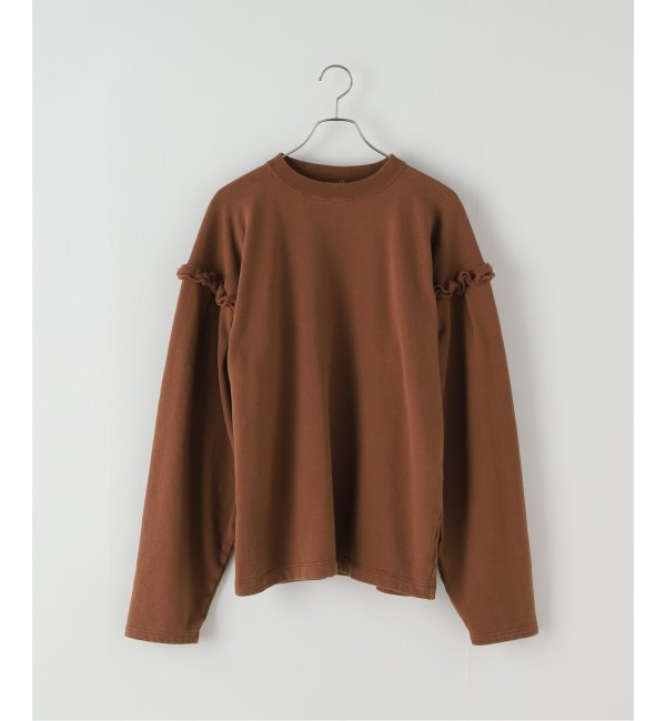 HOLIDAY/ホリデイ】 MINI SWEAT RUFFLE TOPS：スウェット|JOURNAL