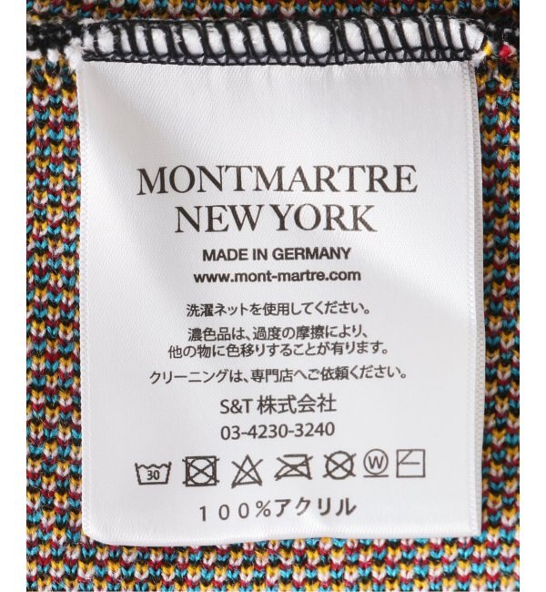 【MONTMARTRE NEW YORK】Pure Memories Scarf ：マフラー