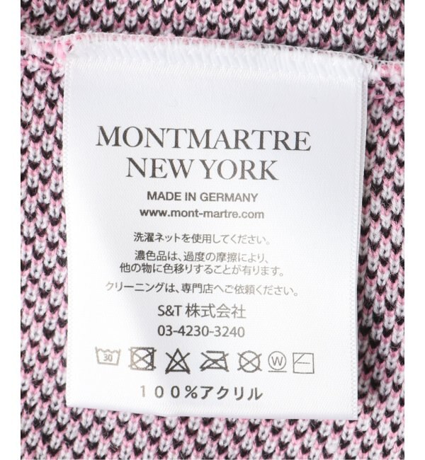 MONTMARTRE NEW YORK】 Most Commercial Pink：マフラー|JOURNAL