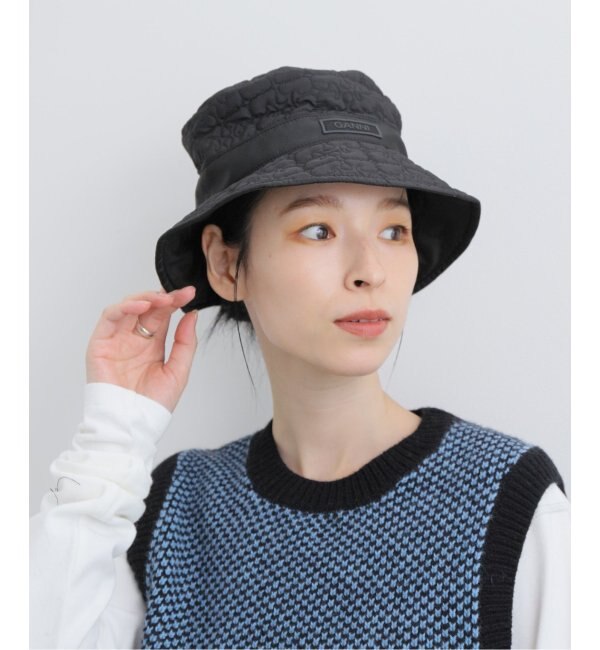 【GANNI / ガニー】 Bucket Hat Quilted Tech：ハット