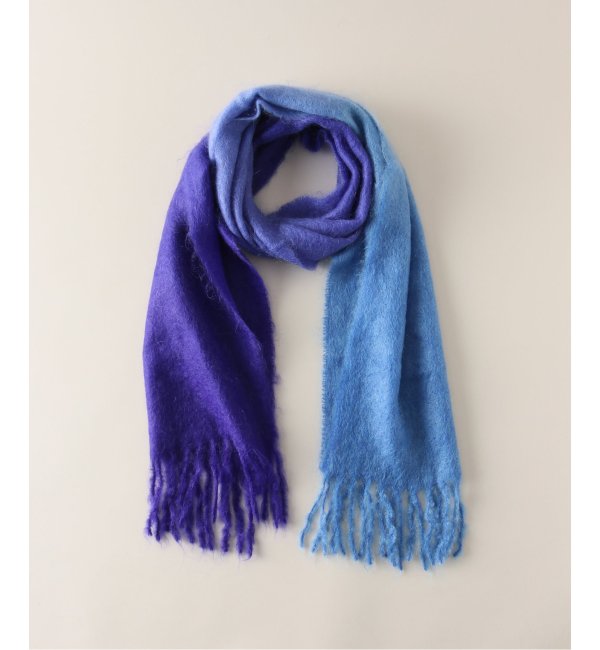 【GANNI / ガニー】Mohair Gradient Scarf：マフラー