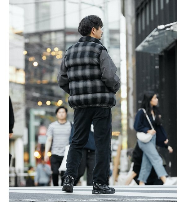 予約》【Penfield / ペンフィールド】別注 チェック PUFFY ダウン