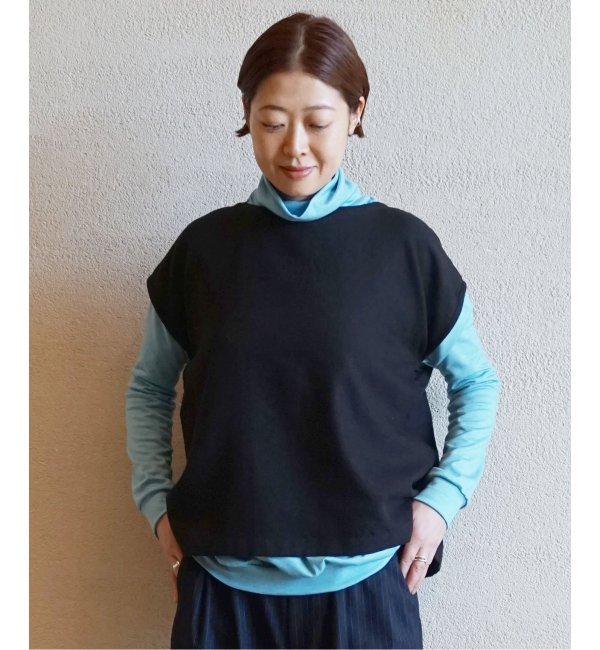 【SOIL/ソイル】 COTTON WOOL FRENCH SLEEVE PULL