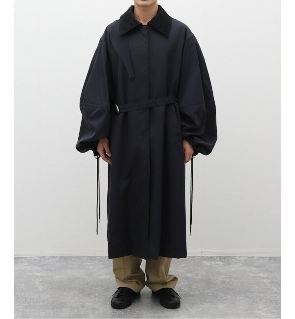 YOHEI OHNO / ヨウヘイオオノ】 baloon sleeve granpa coat|JOURNAL