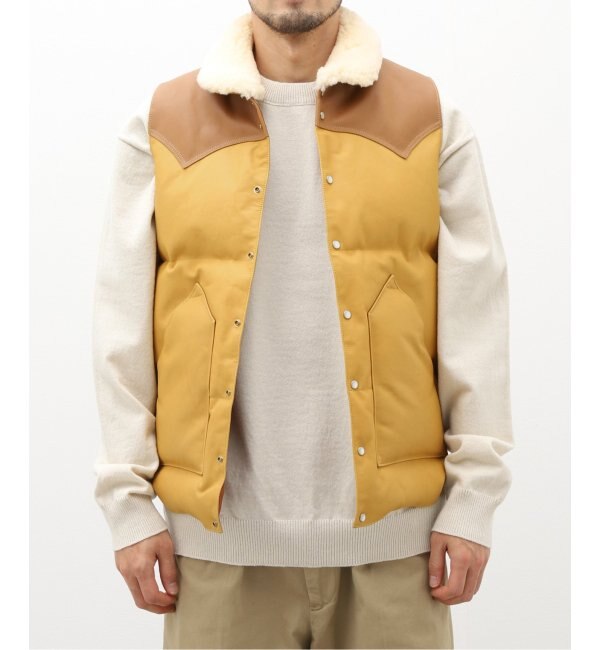 Rocky Mountain Featherbed】LEATHER CHRISTY VEST|JOURNAL