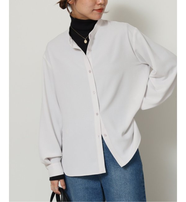 安いを販売 クラネ CLANE SHIRRING PUFF SLEEVE TOPS ブラウス | www