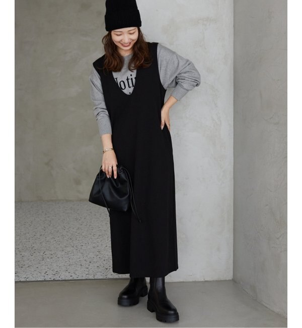 追加2》【LUSANA / ルサーナ】 carl maxi dress：ワンピース|JOURNAL