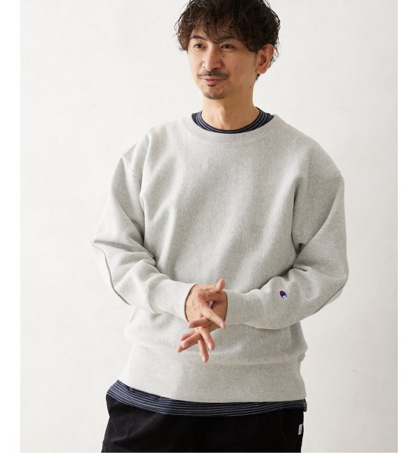 CHAMPION / チャンピオン】別注 R/W エルボーパッチスウェット|JOURNAL STANDARD(ジャーナルスタンダード)の通販｜アイルミネ