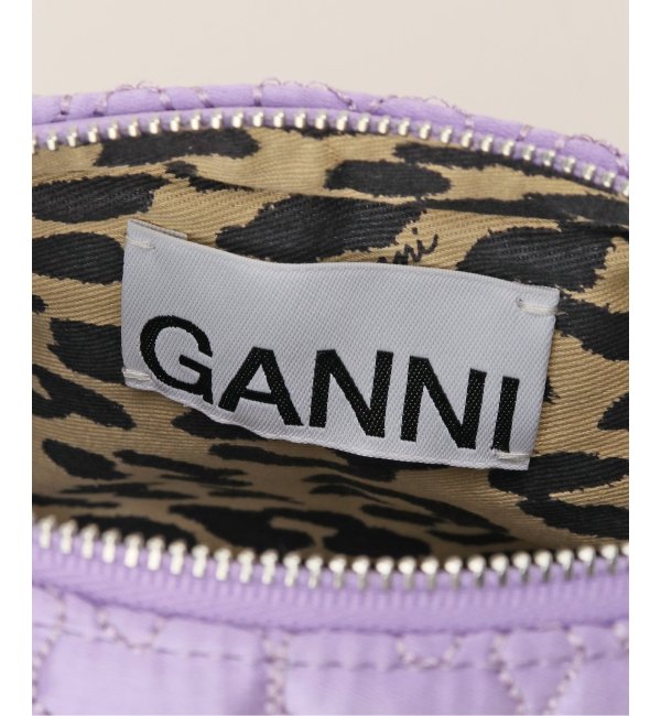 GANNI / ガニー】Butterfly Small Pouch Satin：バッグ|JOURNAL